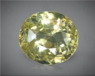 Natural Yellow Sapphire Certified  2.32CTS-21204